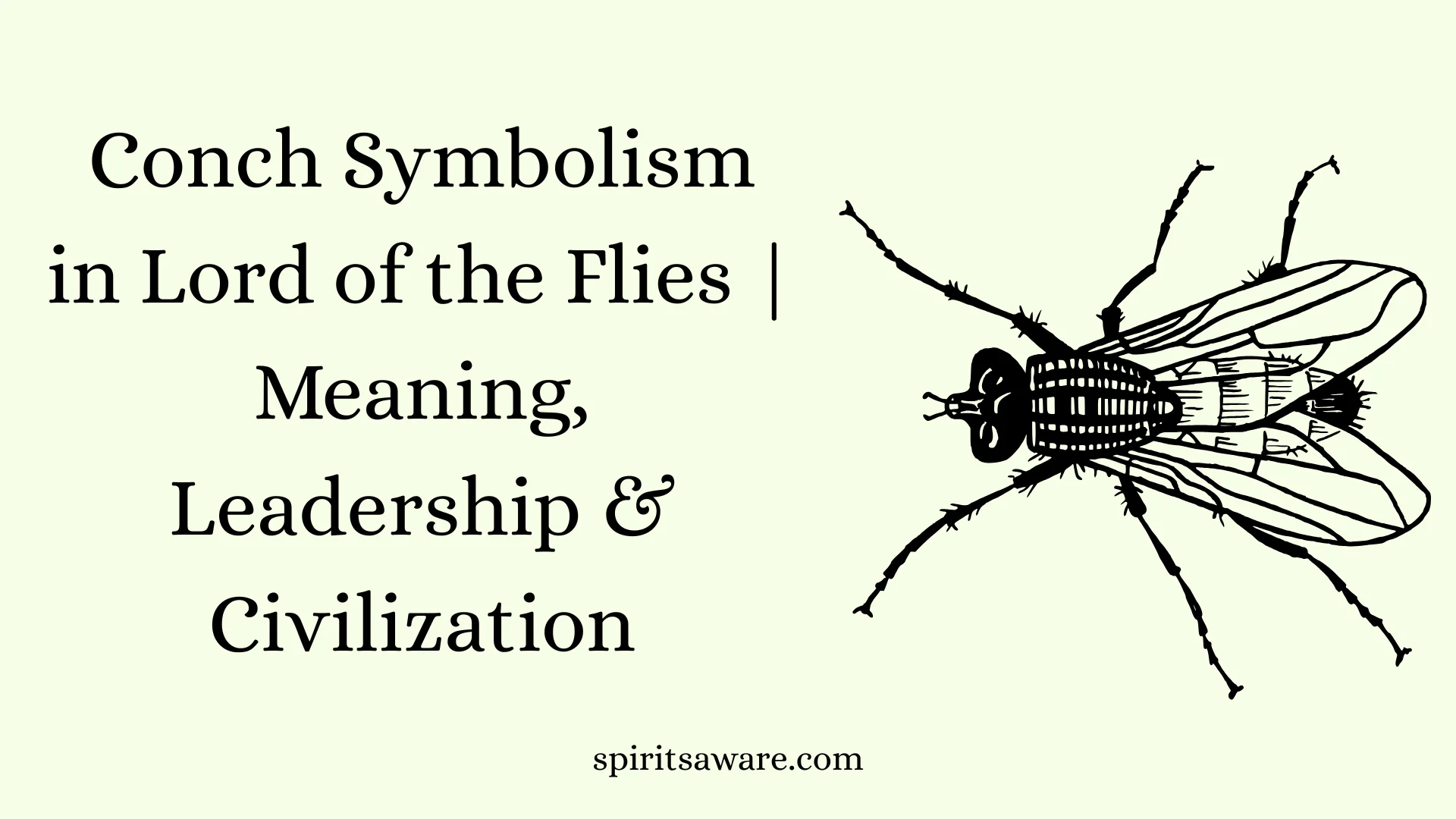 Conch Symbolism in Lord of the Flies