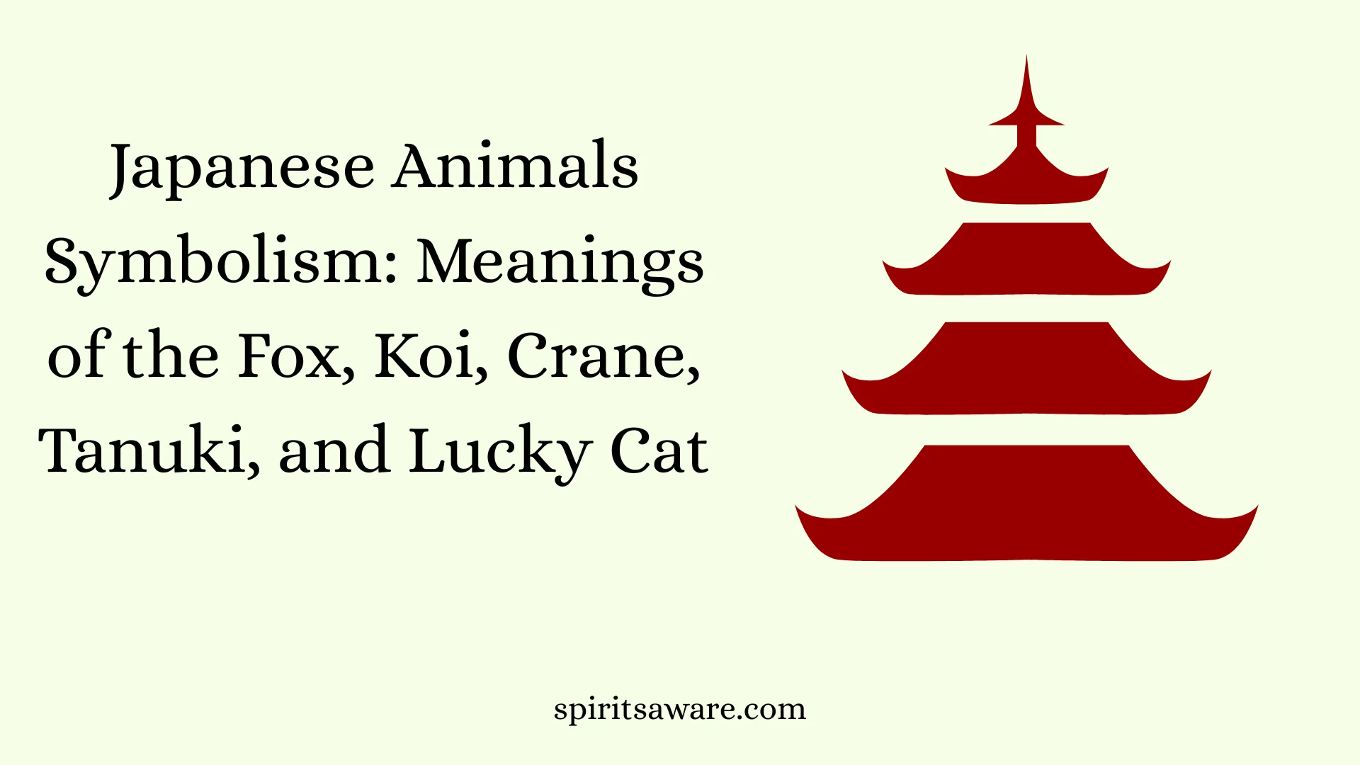 Japanese Animals Symbolism
