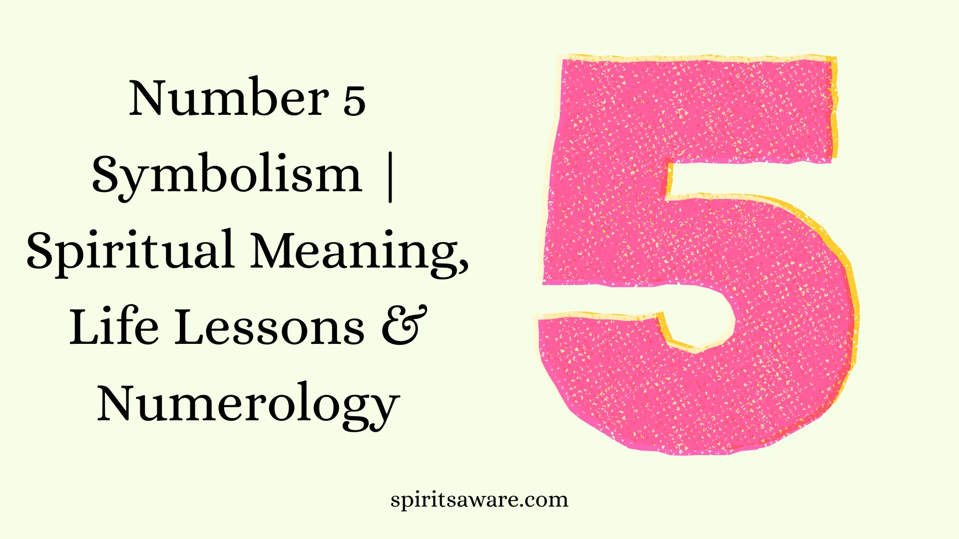 Number 5 Symbolism