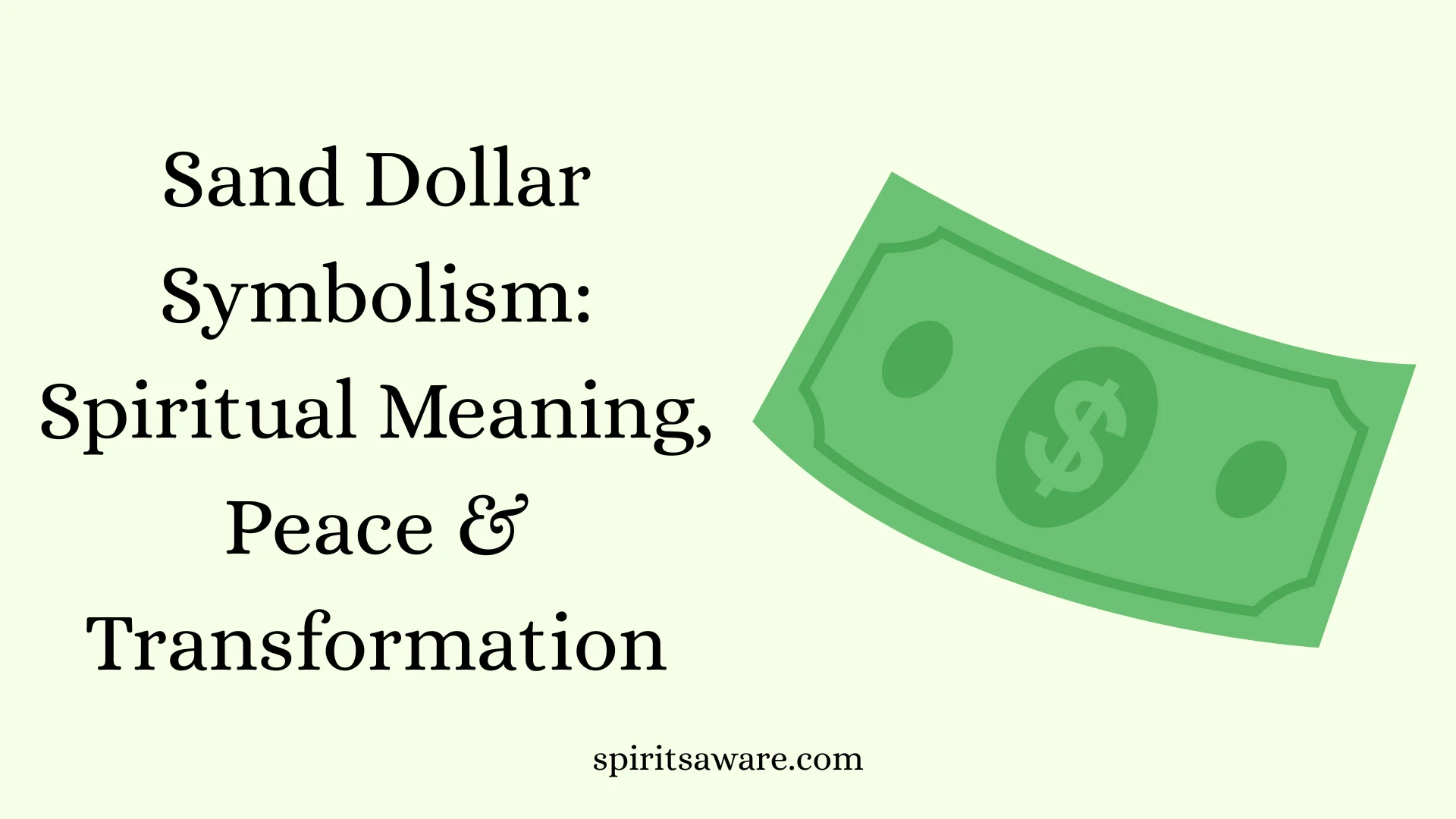 Sand Dollar Symbolism
