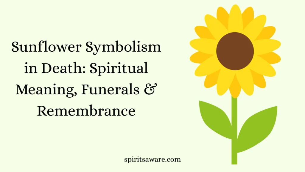 Sunflower Symbolism in Death
