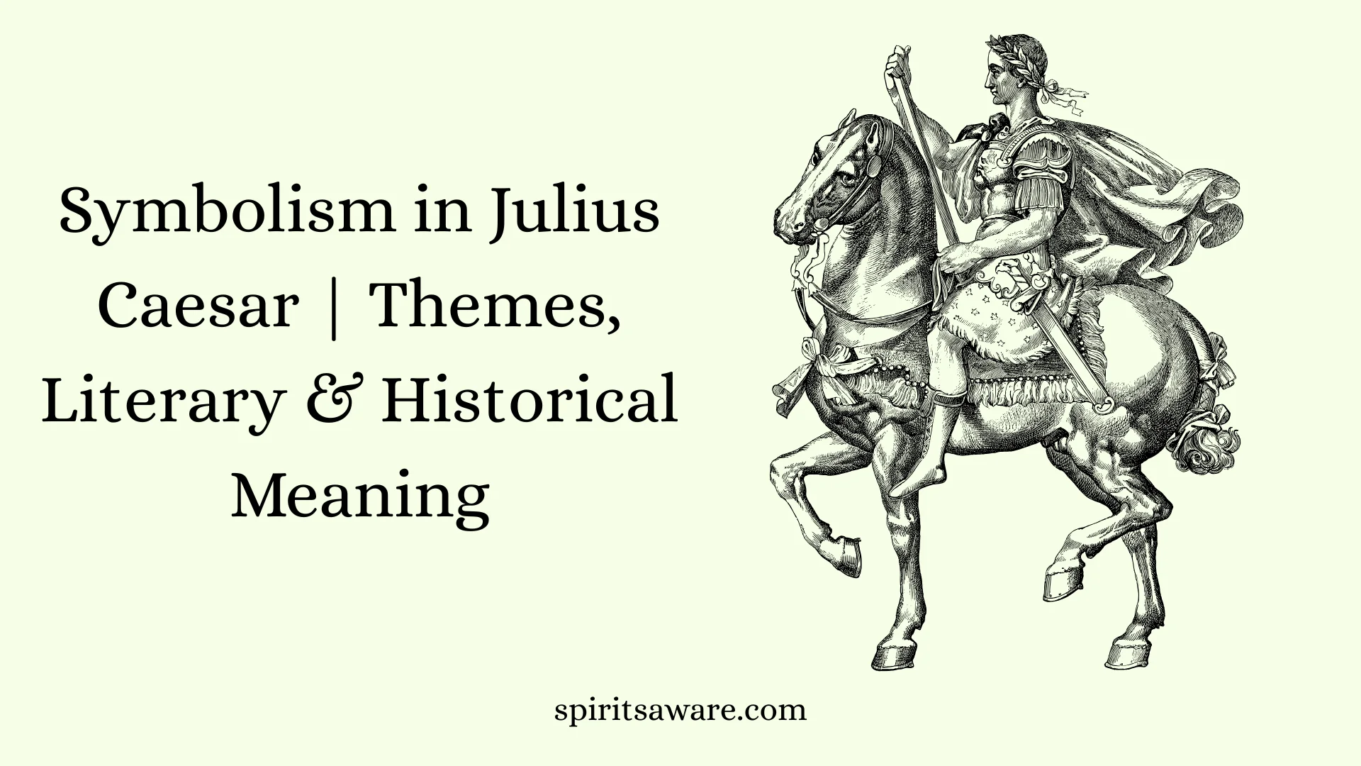 Symbolism in Julius Caesar