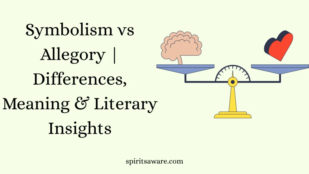 Symbolism vs Allegory
