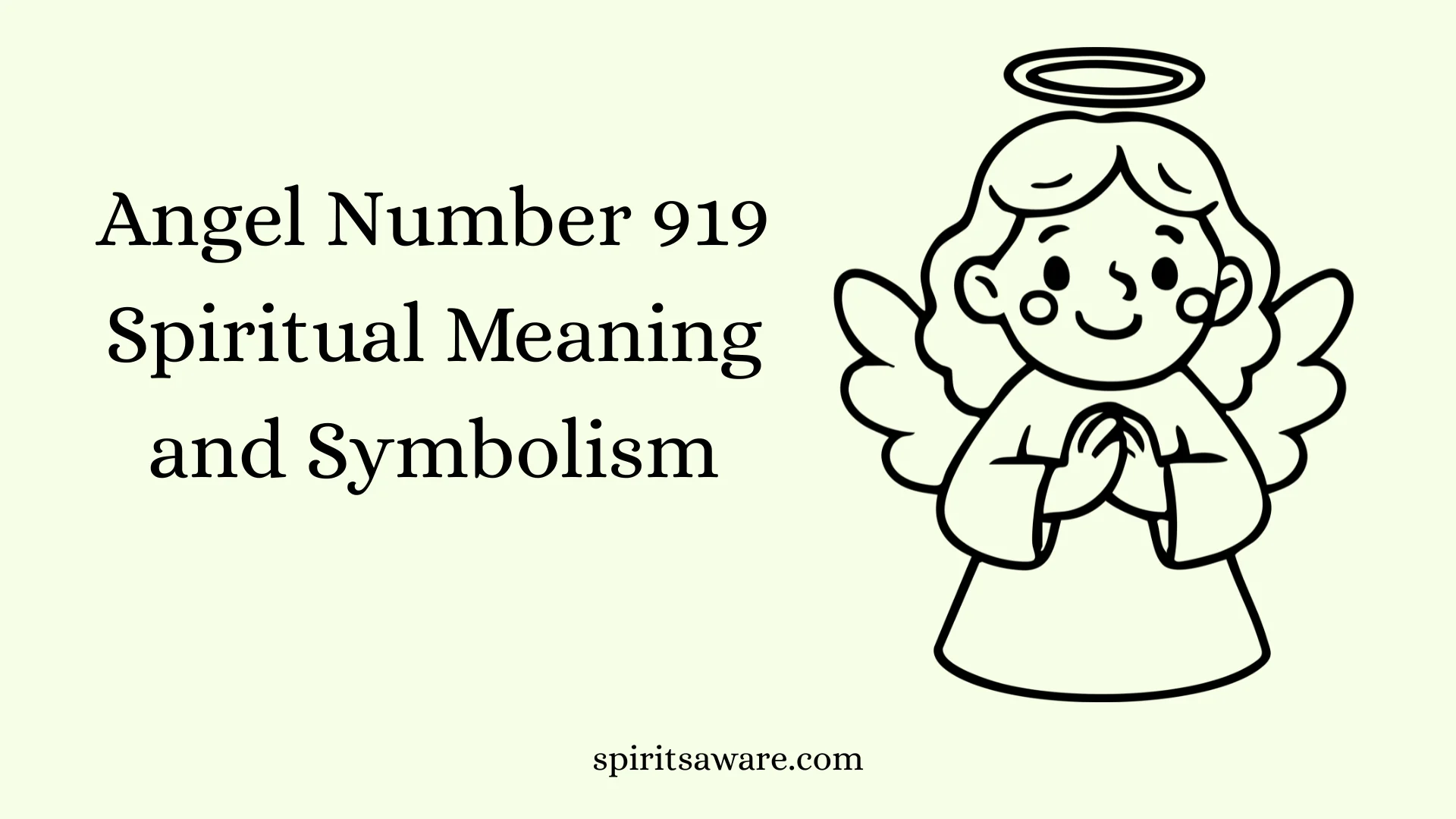 Angel Number 919 Spiritual Meaning and Symbolism