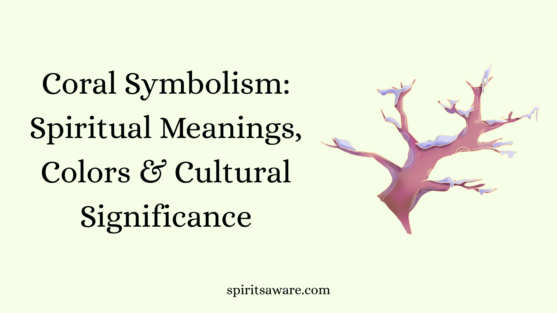 Coral Symbolism
