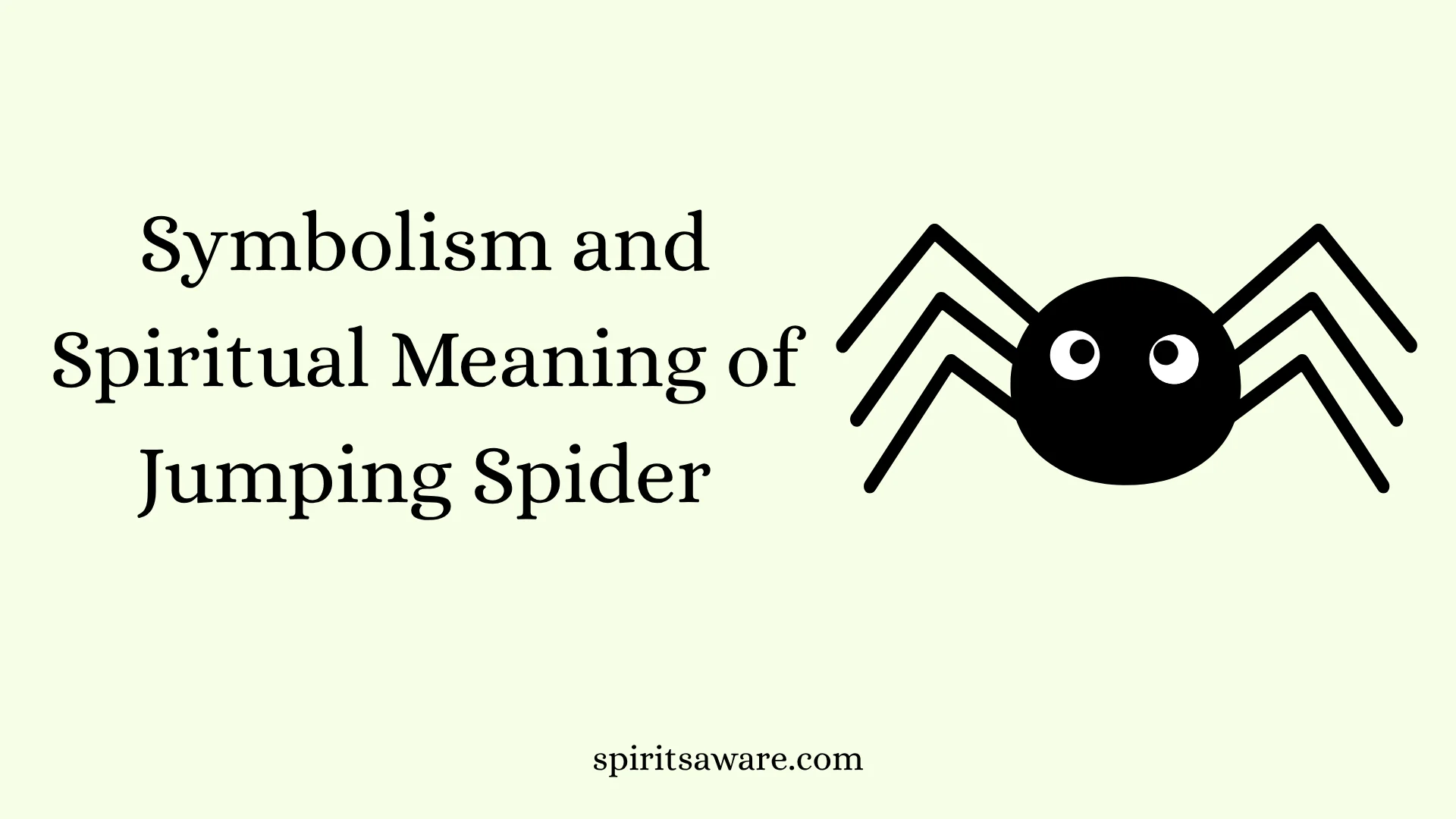 Symbolism and Spiritual Meaning of Jumping Spider