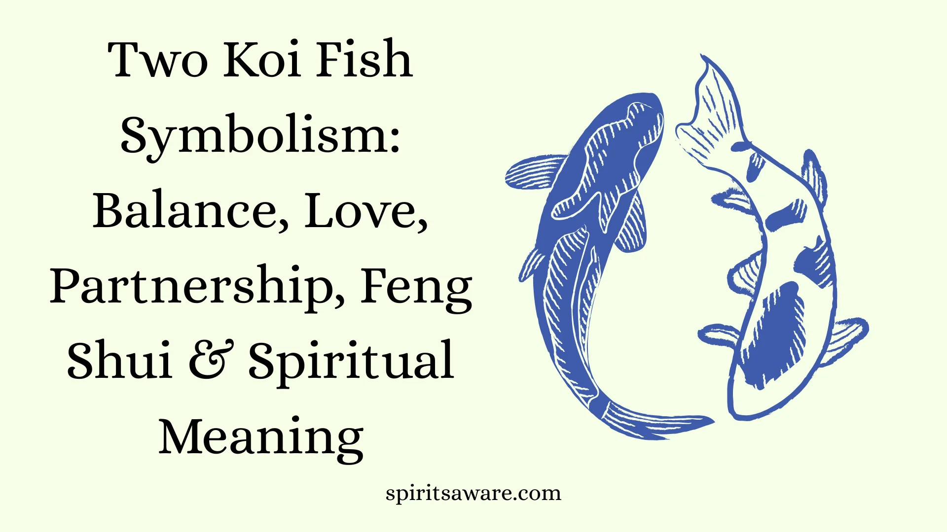 Two Koi Fish Symbolism