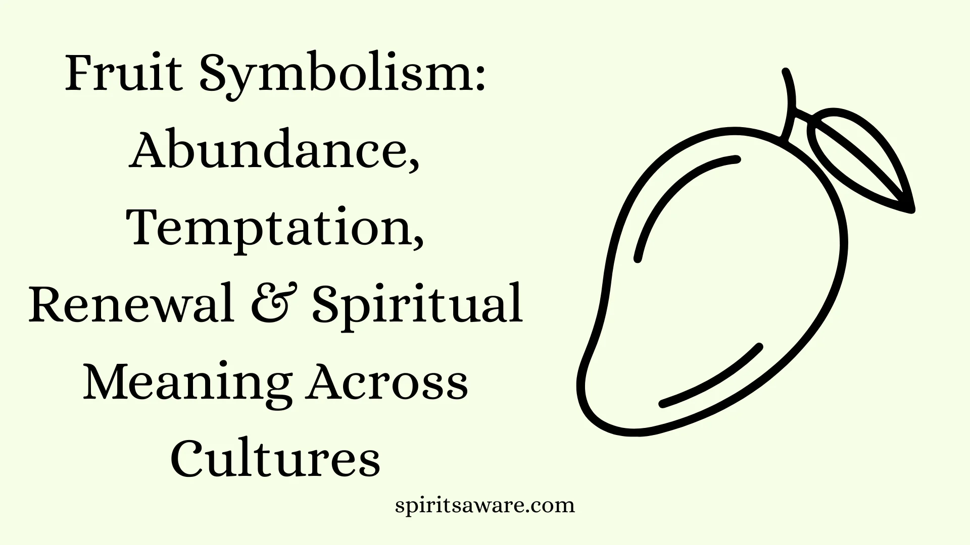 Fruit Symbolism